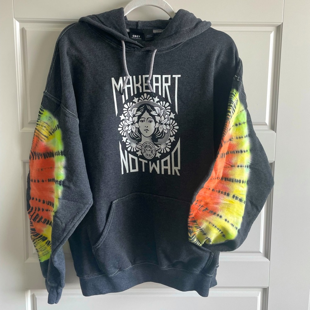 Tie Dye Obey Hoodie